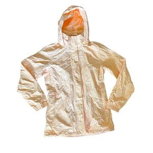 North Face Women's Jacket Windbreaker, Medium, Light Pink